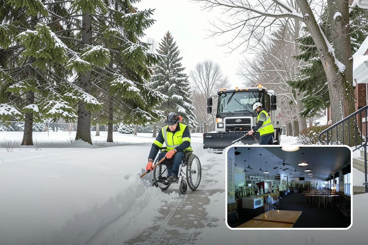 Retail Parking Lot Snow Removal in Black Diamond, King County, WA - Cleared lots that keep shoppers coming during storms