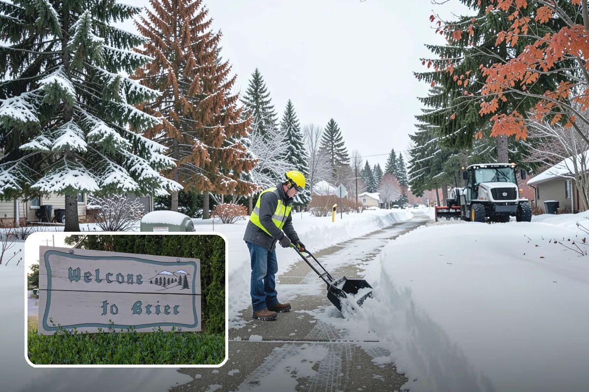Retail Parking Lot Snow Removal in Brier, Snohomish County, WA - Cleared lots that keep shoppers coming during storms