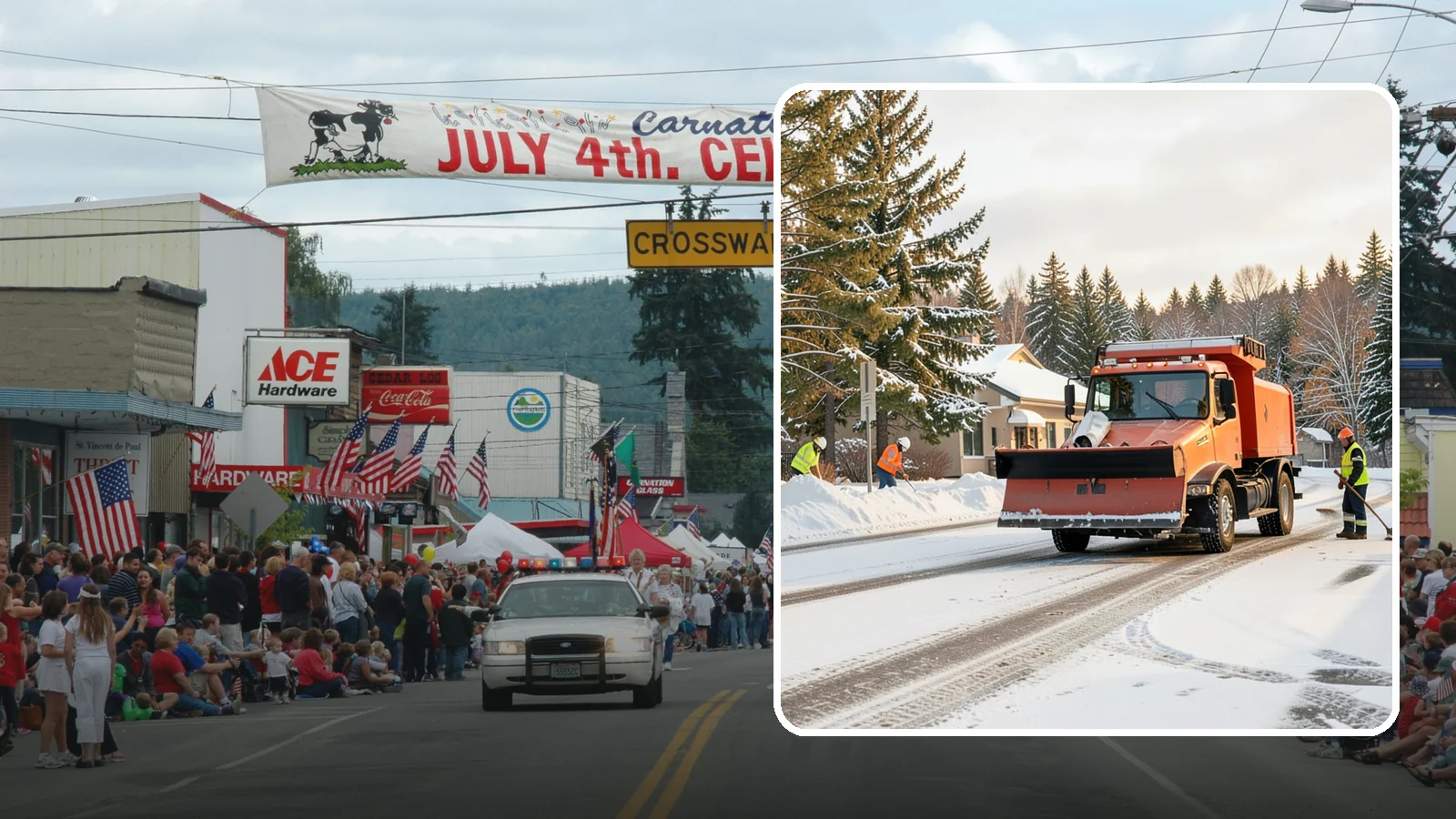 Retail Parking Lot Snow Removal in Carnation, King County, WA - Protect foot traffic and sales by keeping your retail parking lot cleared and safe through every Western Washington winter...