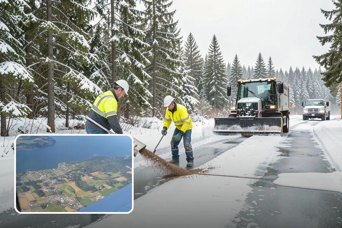 Retail Parking Lot Snow Removal in Coupeville, Island County, WA - Cleared lots that keep shoppers coming during storms