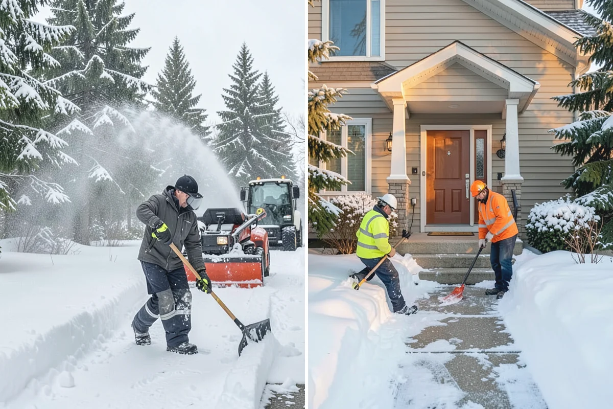Retail Parking Lot Snow Removal in Coupeville, Island County, WA - Review store hours, high-traffic zones, and cart return areas