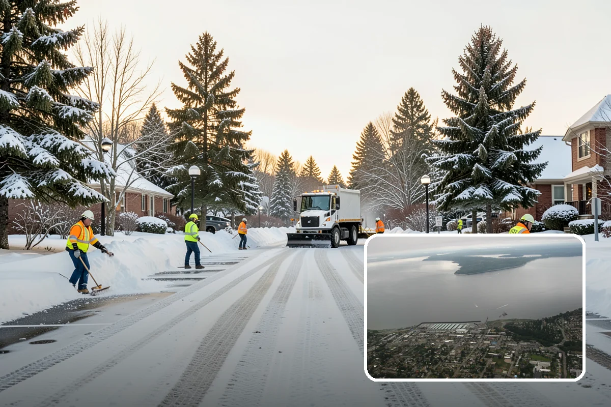Retail Parking Lot Snow Removal in Des Moines, King County, WA - Cleared lots that keep shoppers coming during storms