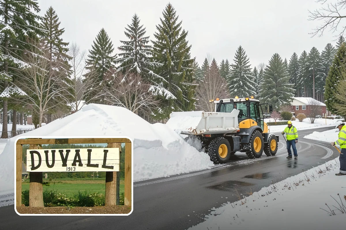 Retail Parking Lot Snow Removal in Duvall, King County, WA - Cleared lots that keep shoppers coming during storms