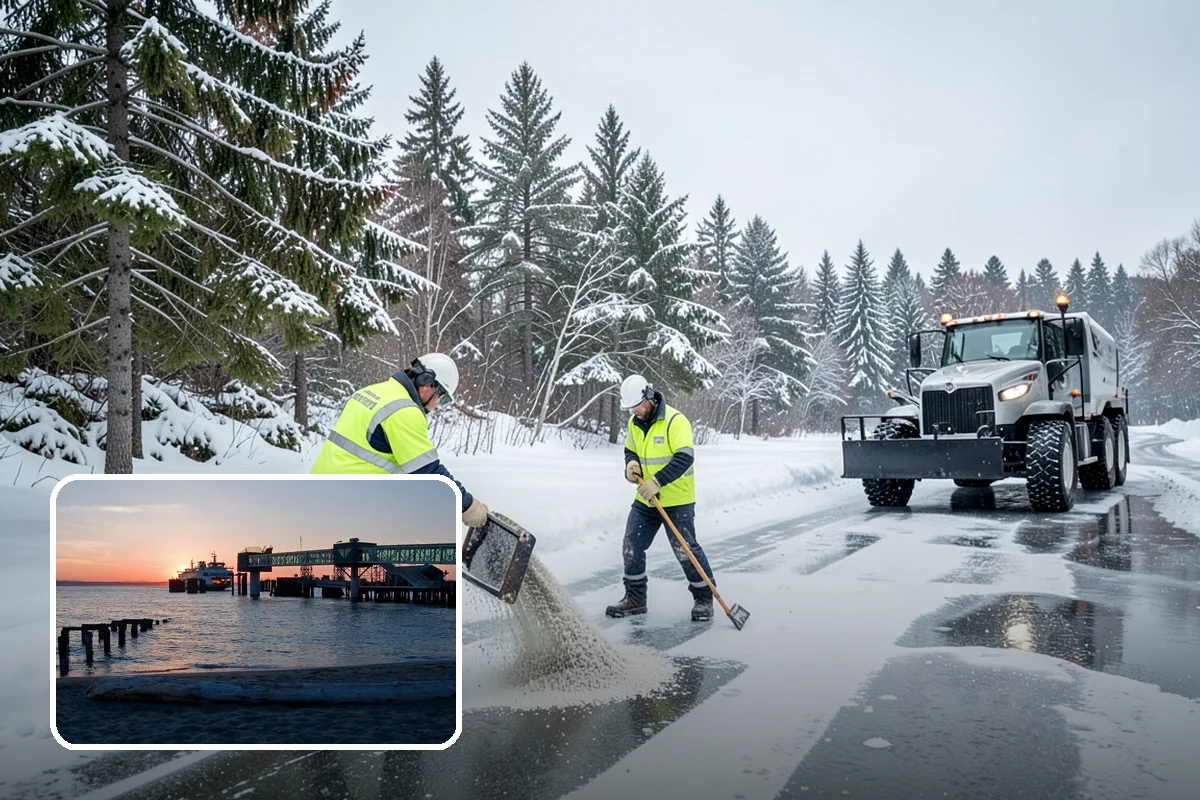 Retail Parking Lot Snow Removal in Edmonds, Snohomish County, WA - Cleared lots that keep shoppers coming during storms