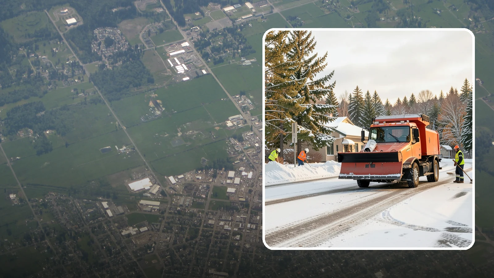 Retail Parking Lot Snow Removal in Enumclaw, King County, WA - Protect foot traffic and sales by keeping your retail parking lot cleared and safe through every Western Washington winter...