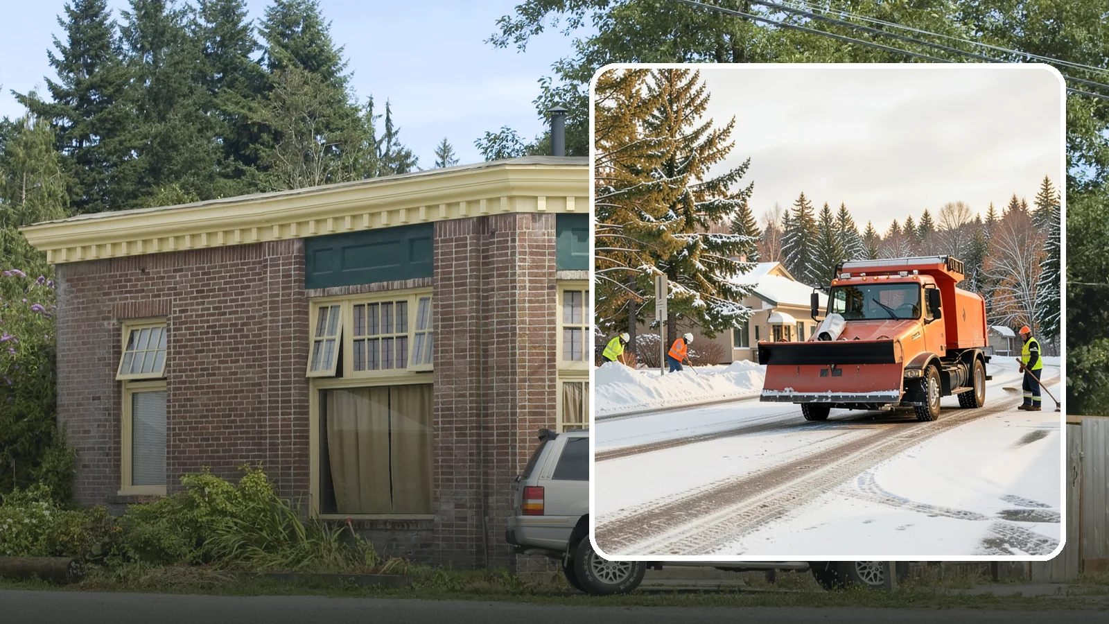 Retail Parking Lot Snow Removal in Hamilton, Skagit County, WA - Protect foot traffic and sales by keeping your retail parking lot cleared and safe through every Western Washington winter...