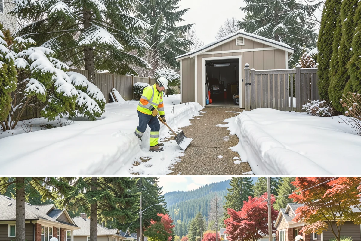 Retail Parking Lot Snow Removal in Hunts Point, King County, WA - Retail lots face the highest exposure during the December holiday shopping season when cold snaps collide with peak customer...