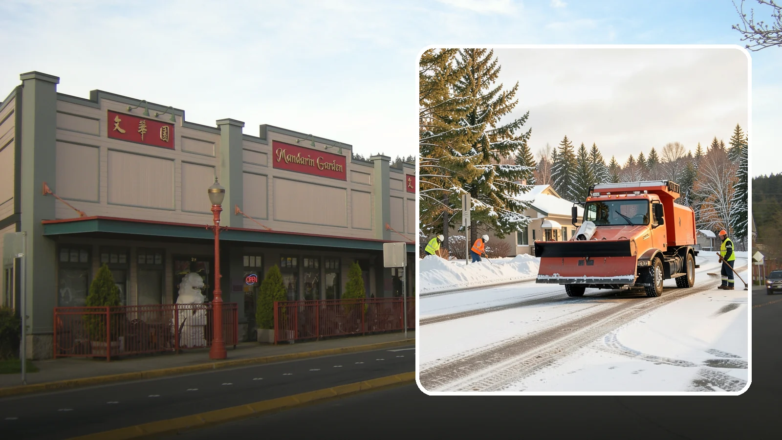 Retail Parking Lot Snow Removal in Issaquah, King County, WA - Protect foot traffic and sales by keeping your retail parking lot cleared and safe through every Western Washington winter...