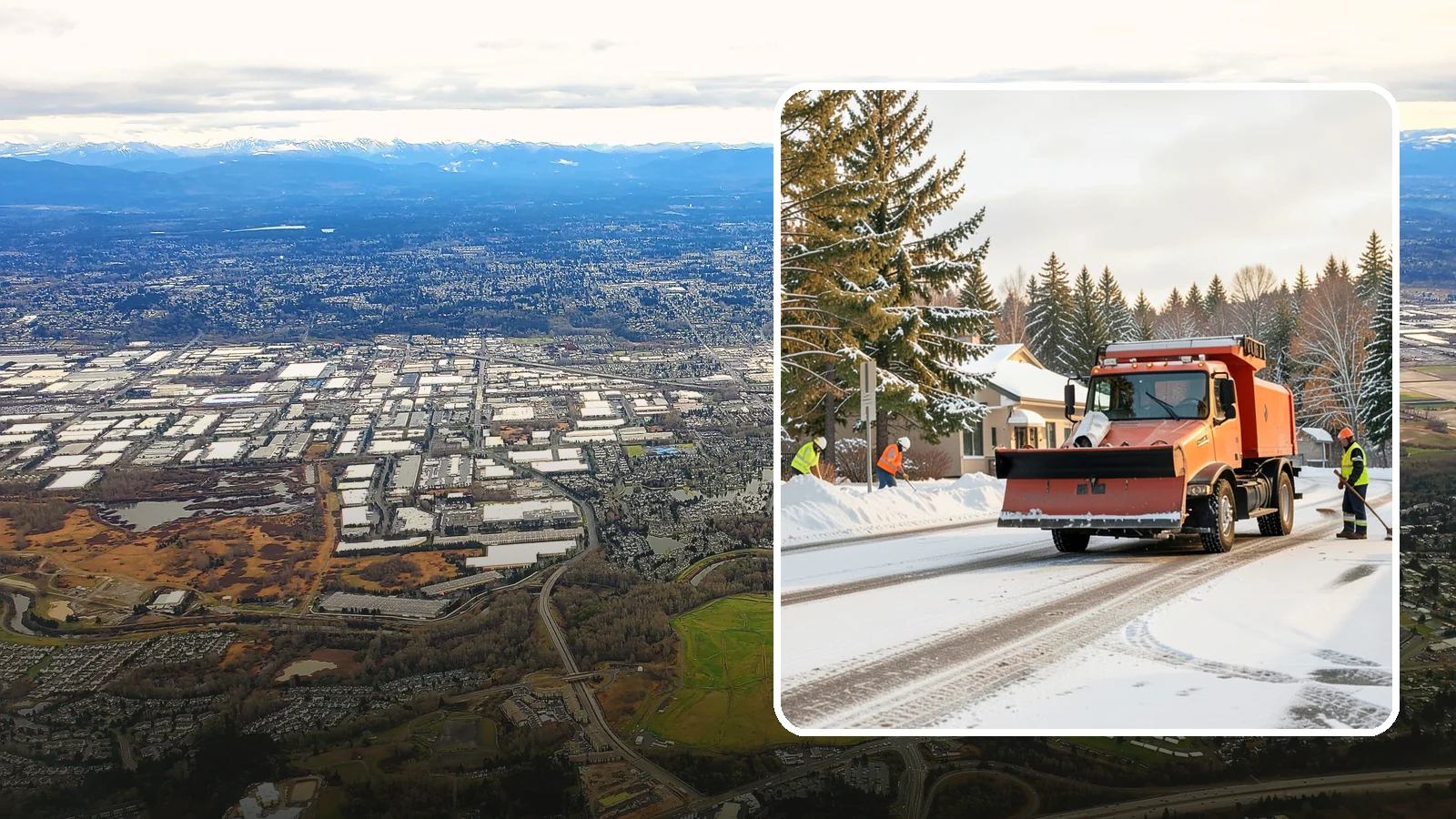 Retail Parking Lot Snow Removal in Kent, King County, WA - Protect foot traffic and sales by keeping your retail parking lot cleared and safe through every Western Washington winter...