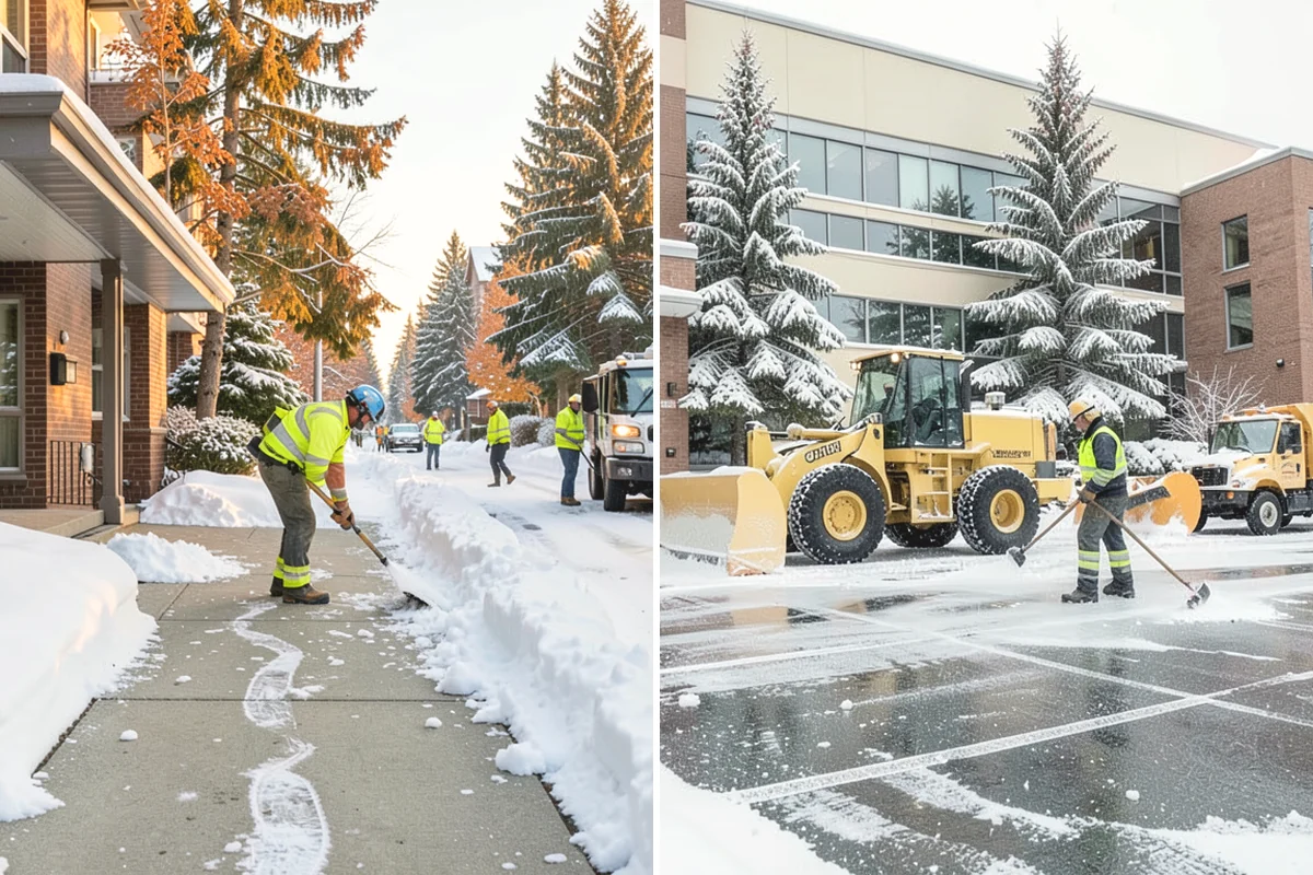 Retail Parking Lot Snow Removal in La Conner, Skagit County, WA - Review store hours, high-traffic zones, and cart return areas