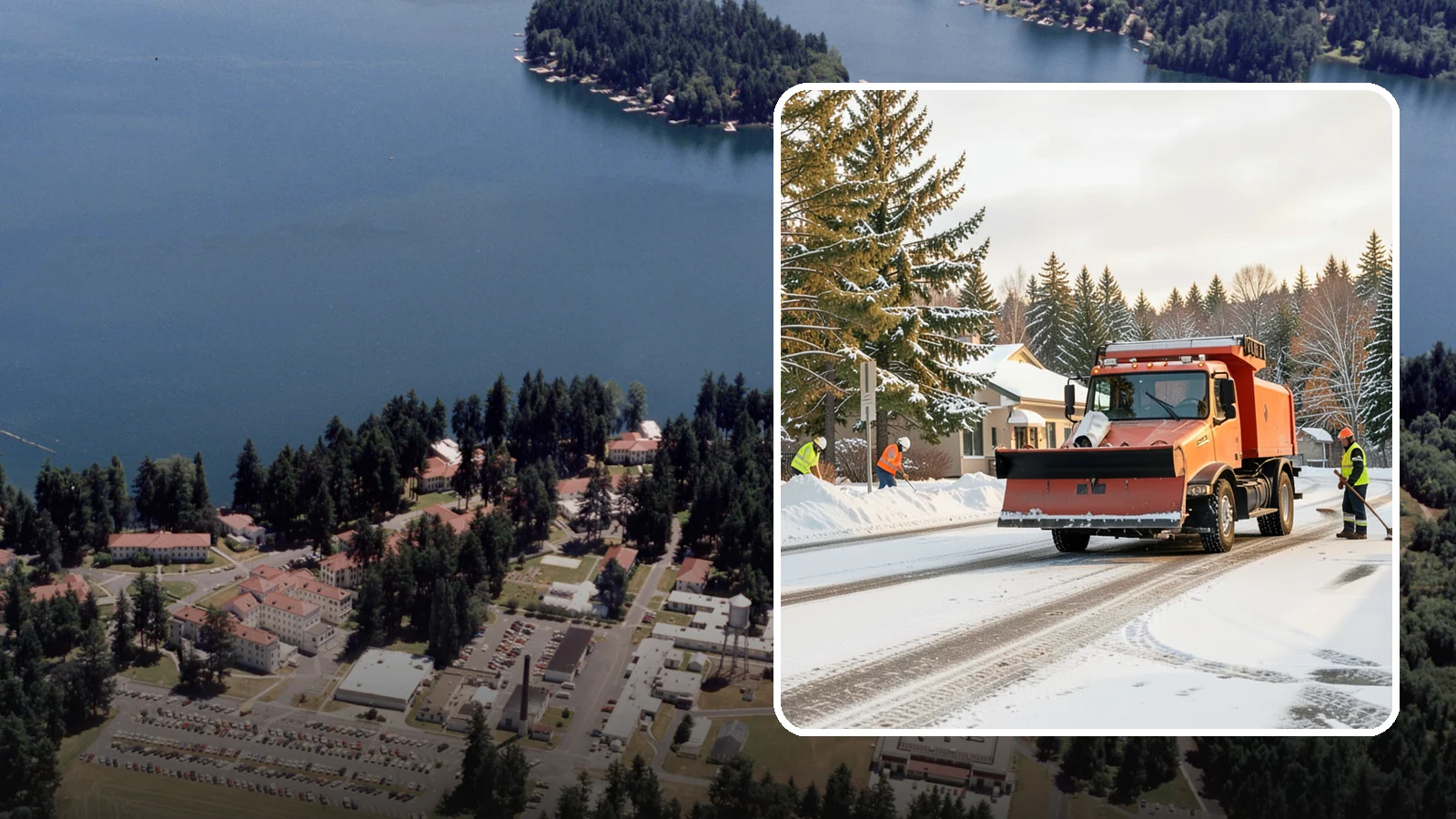 Retail Parking Lot Snow Removal in Lakewood, Pierce County, WA - Protect foot traffic and sales by keeping your retail parking lot cleared and safe through every Western Washington winter...