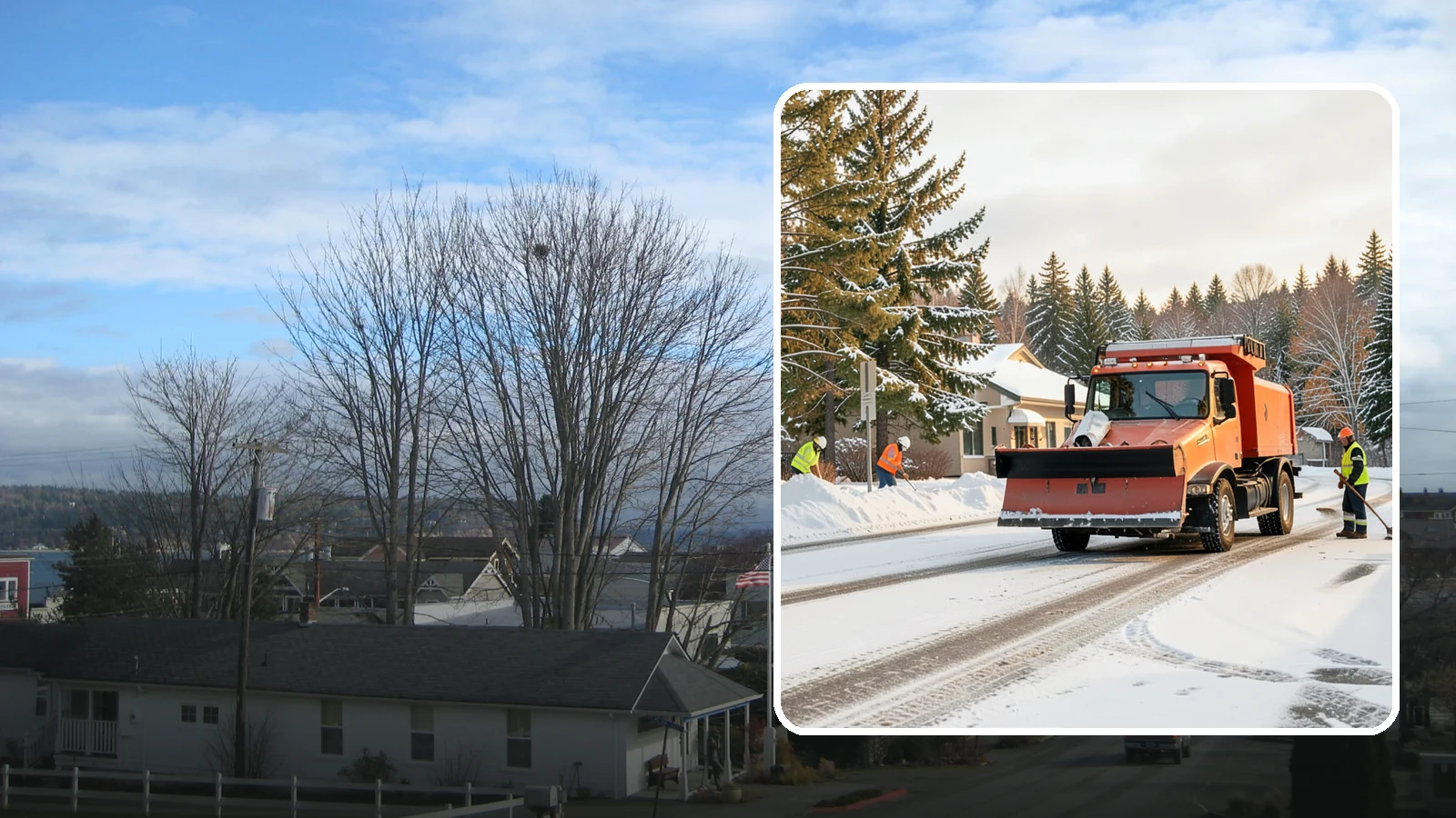 Retail Parking Lot Snow Removal in Langley, Island County, WA - Protect foot traffic and sales by keeping your retail parking lot cleared and safe through every Western Washington winter...