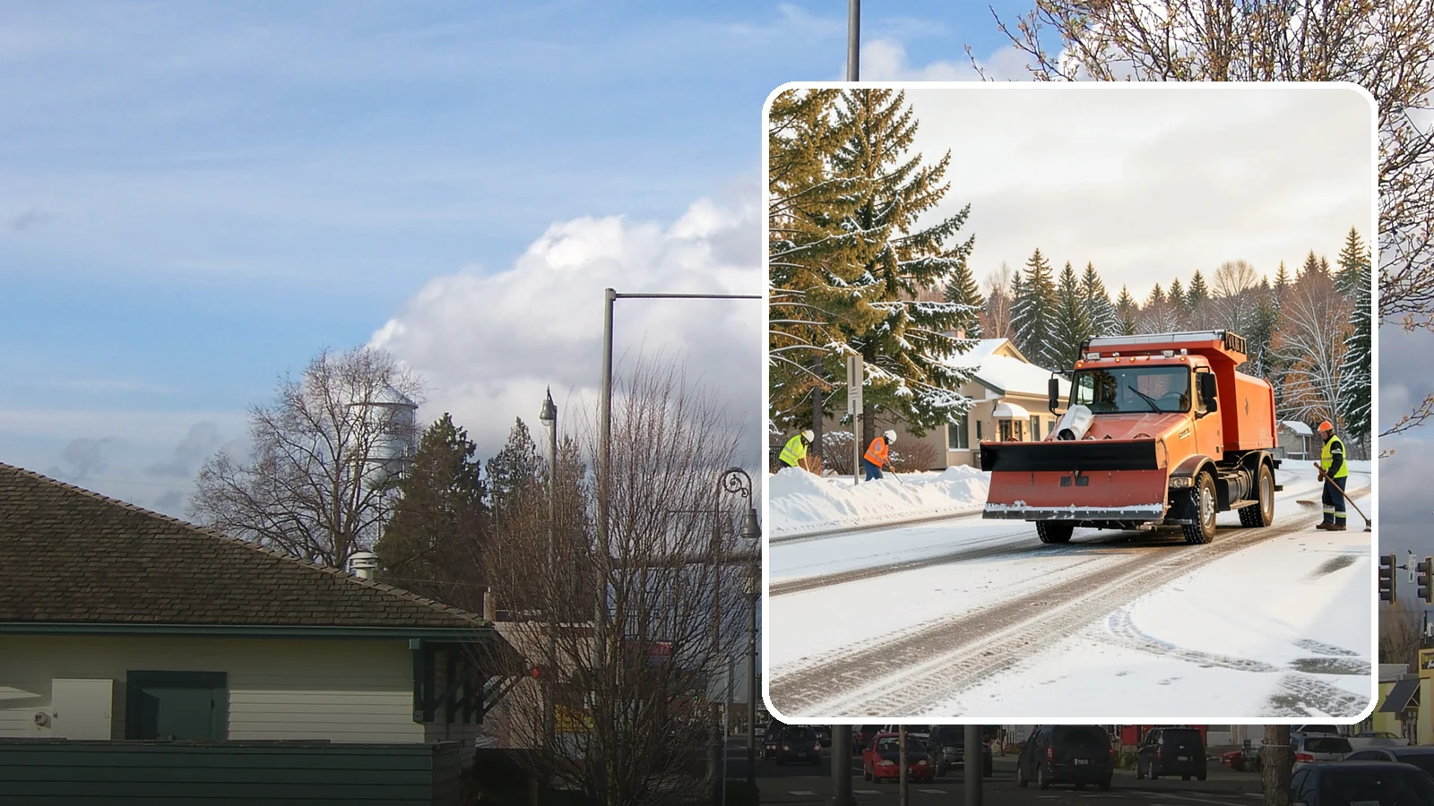Retail Parking Lot Snow Removal in Marysville, Snohomish County, WA - Protect foot traffic and sales by keeping your retail parking lot cleared and safe through every Western Washington winter...