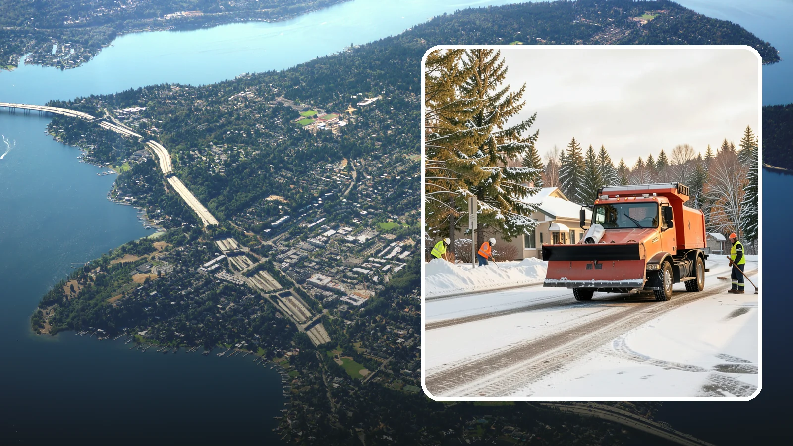 Retail Parking Lot Snow Removal in Mercer Island, King County, WA - Protect foot traffic and sales by keeping your retail parking lot cleared and safe through every Western Washington winter...