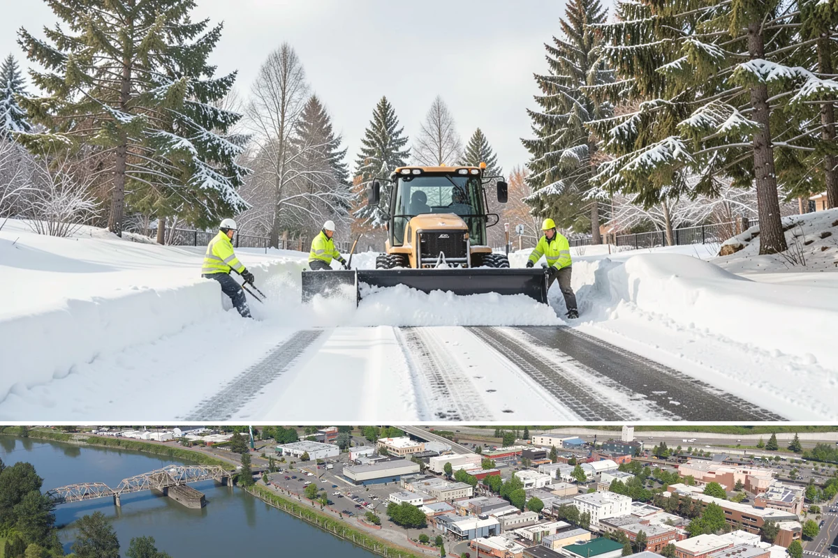 Retail Parking Lot Snow Removal in Mount Vernon, Skagit County, WA - Retail lots face the highest exposure during the December holiday shopping season when cold snaps collide with peak customer...