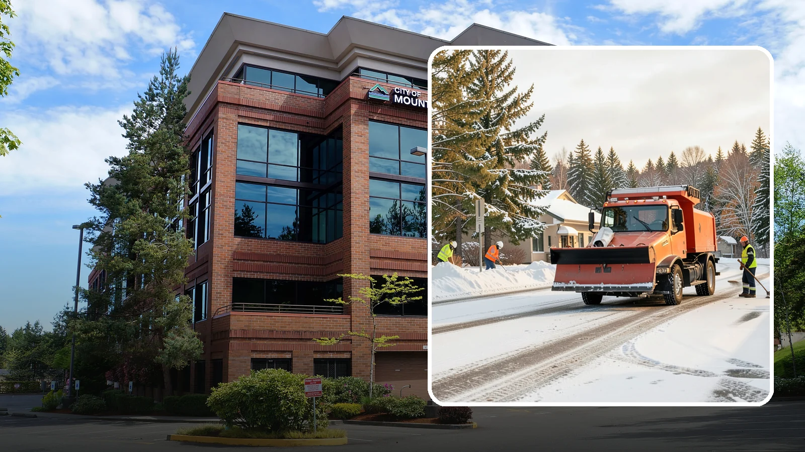 Retail Parking Lot Snow Removal in Mountlake Terrace, Snohomish County, WA - Protect foot traffic and sales by keeping your retail parking lot cleared and safe through every Western Washington winter...