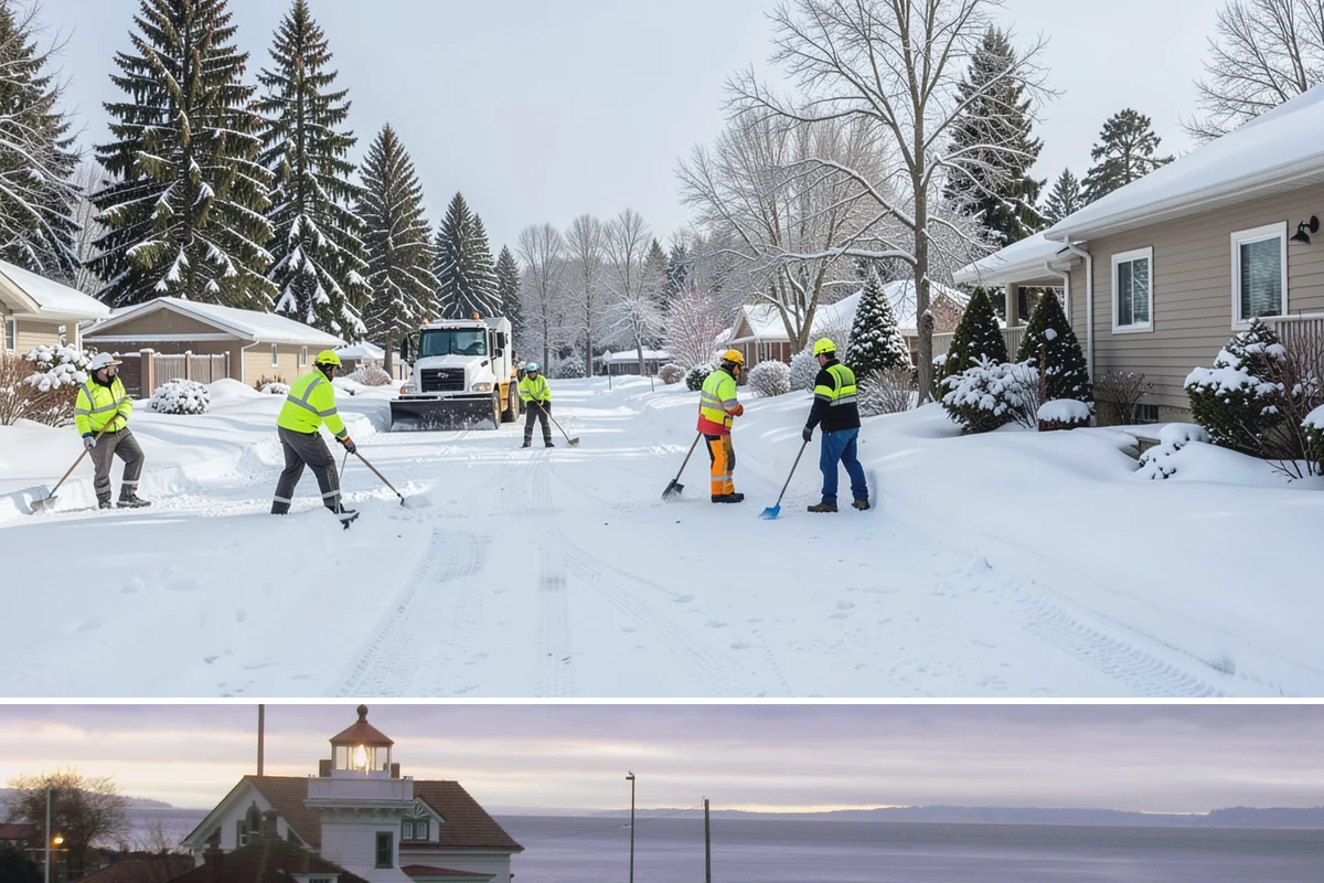 Retail Parking Lot Snow Removal in Mukilteo, Snohomish County, WA - Retail lots face the highest exposure during the December holiday shopping season when cold snaps collide with peak customer...