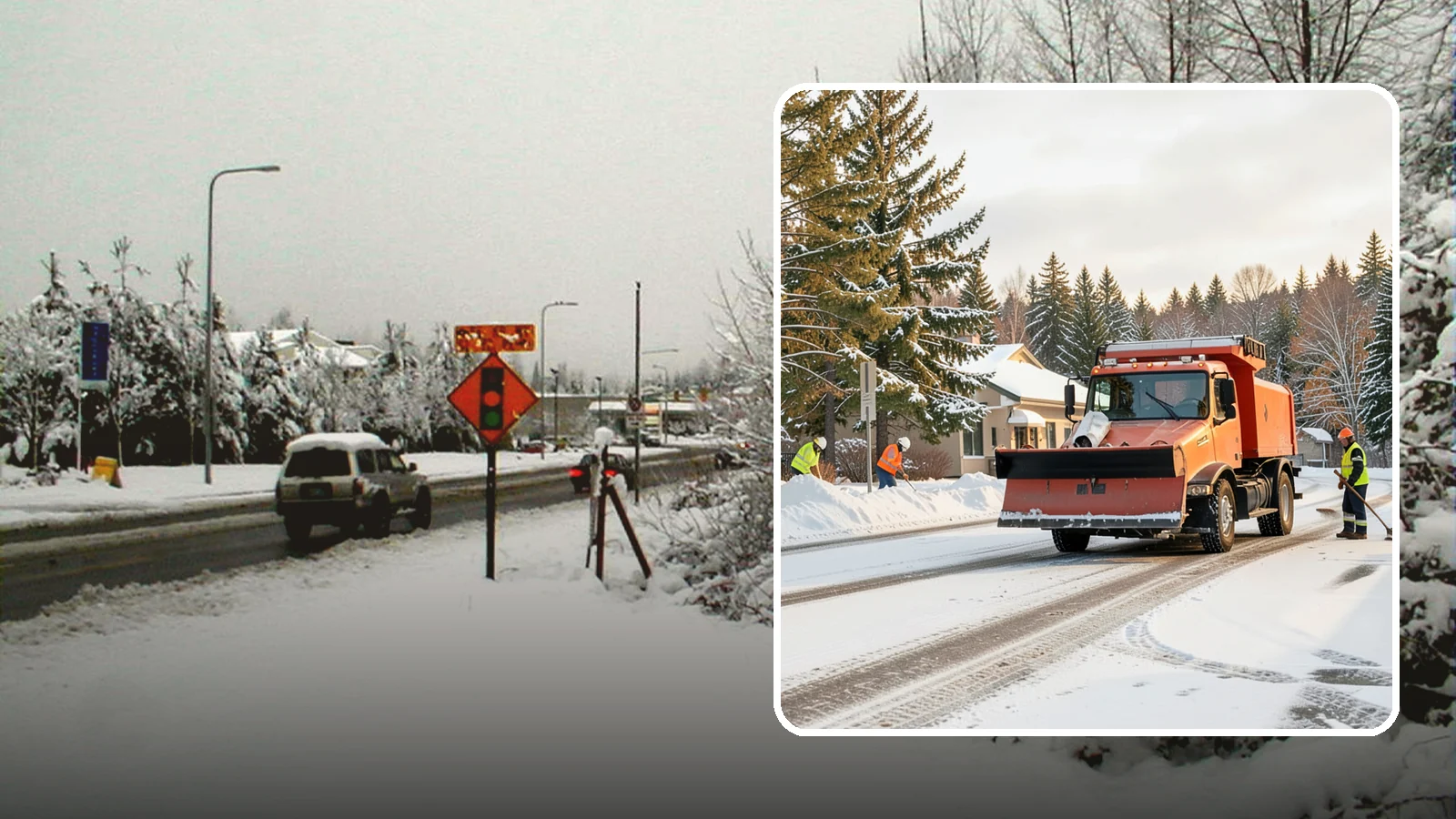 Retail Parking Lot Snow Removal in Newcastle, King County, WA - Protect foot traffic and sales by keeping your retail parking lot cleared and safe through every Western Washington winter...