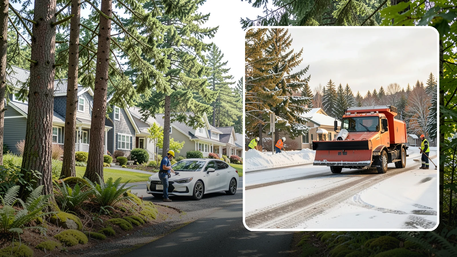 Retail Parking Lot Snow Removal in Normandy Park, King County, WA - Protect foot traffic and sales by keeping your retail parking lot cleared and safe through every Western Washington winter...