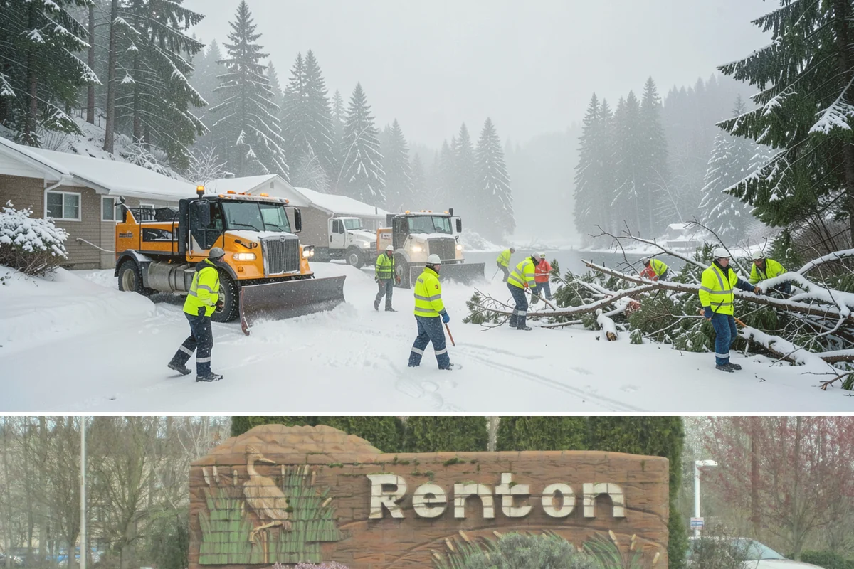 Retail Parking Lot Snow Removal in Renton, King County, WA - Retail lots face the highest exposure during the December holiday shopping season when cold snaps collide with peak customer...