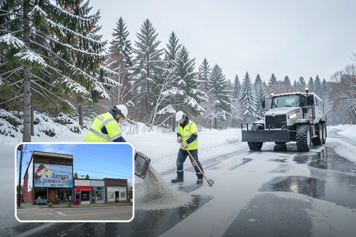 Retail Parking Lot Snow Removal in Ruston, Pierce County, WA - Cleared lots that keep shoppers coming during storms