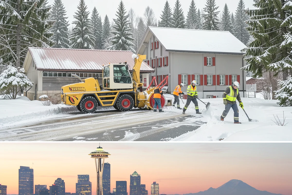 Retail Parking Lot Snow Removal in Seattle, King County, WA - Retail lots face the highest exposure during the December holiday shopping season when cold snaps collide with peak customer...