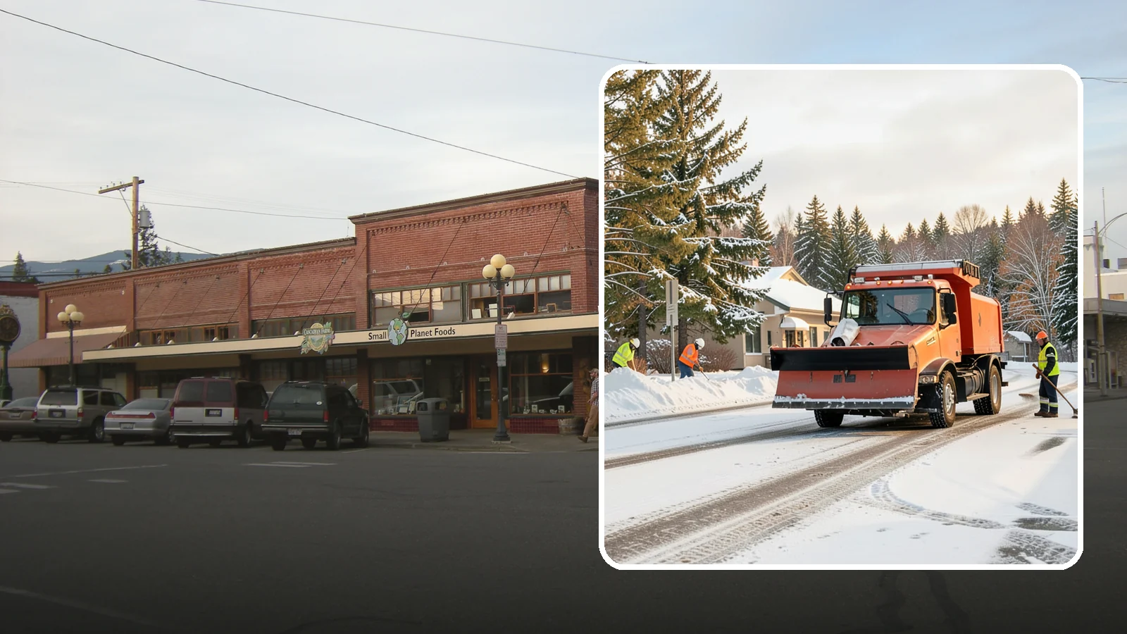 Retail Parking Lot Snow Removal in Sedro-Woolley, Skagit County, WA - Protect foot traffic and sales by keeping your retail parking lot cleared and safe through every Western Washington winter...