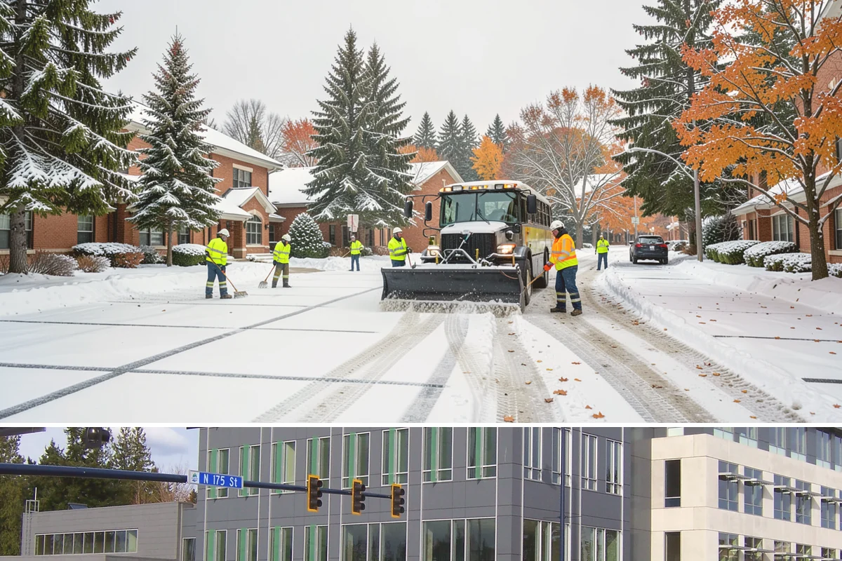 Retail Parking Lot Snow Removal in Shoreline, King County, WA - Retail lots face the highest exposure during the December holiday shopping season when cold snaps collide with peak customer...