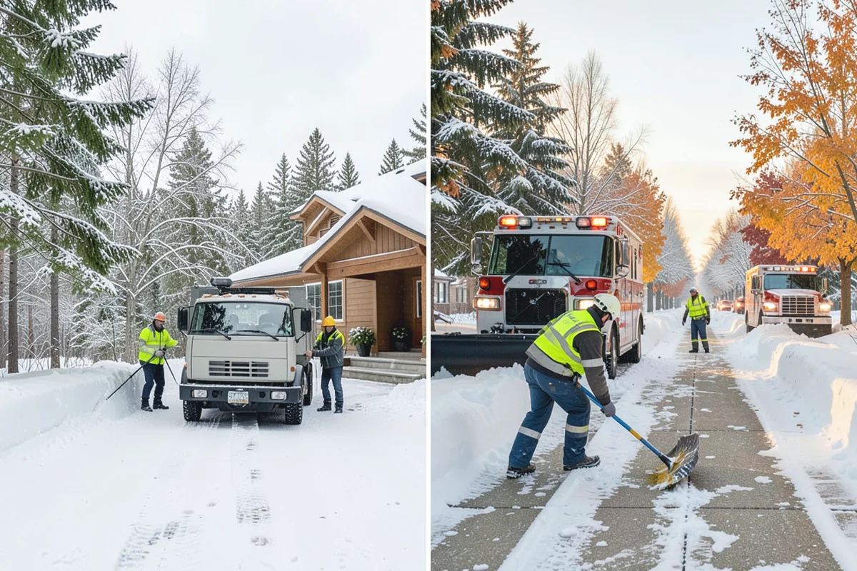 Retail Parking Lot Snow Removal in Skykomish, King County, WA - Review store hours, high-traffic zones, and cart return areas