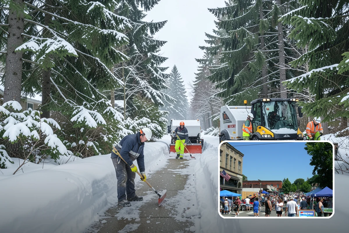 Retail Parking Lot Snow Removal in Snohomish, Snohomish County, WA - Cleared lots that keep shoppers coming during storms