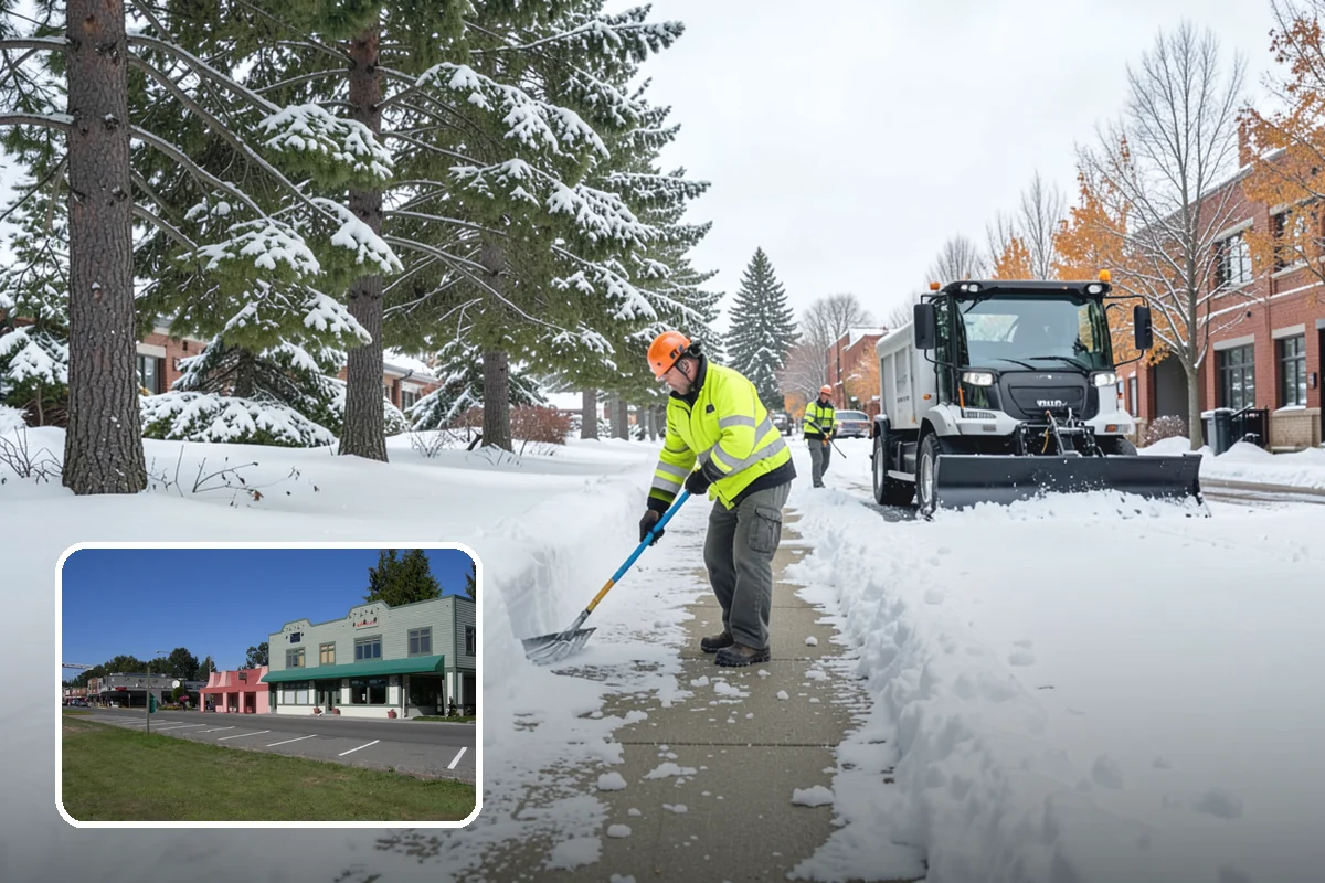 Retail Parking Lot Snow Removal in Snoqualmie, King County, WA - Cleared lots that keep shoppers coming during storms