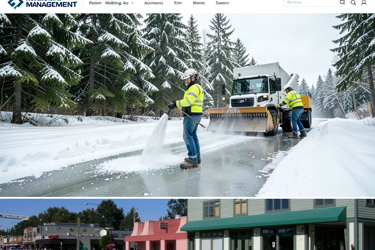 Retail Parking Lot Snow Removal in Snoqualmie, King County, WA - Retail lots face the highest exposure during the December holiday shopping season when cold snaps collide with peak customer...