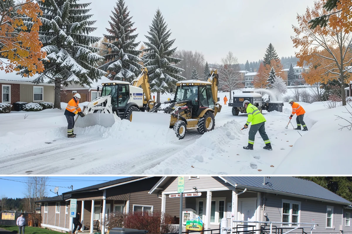 Retail Parking Lot Snow Removal in South Prairie, Pierce County, WA - Retail lots face the highest exposure during the December holiday shopping season when cold snaps collide with peak customer...