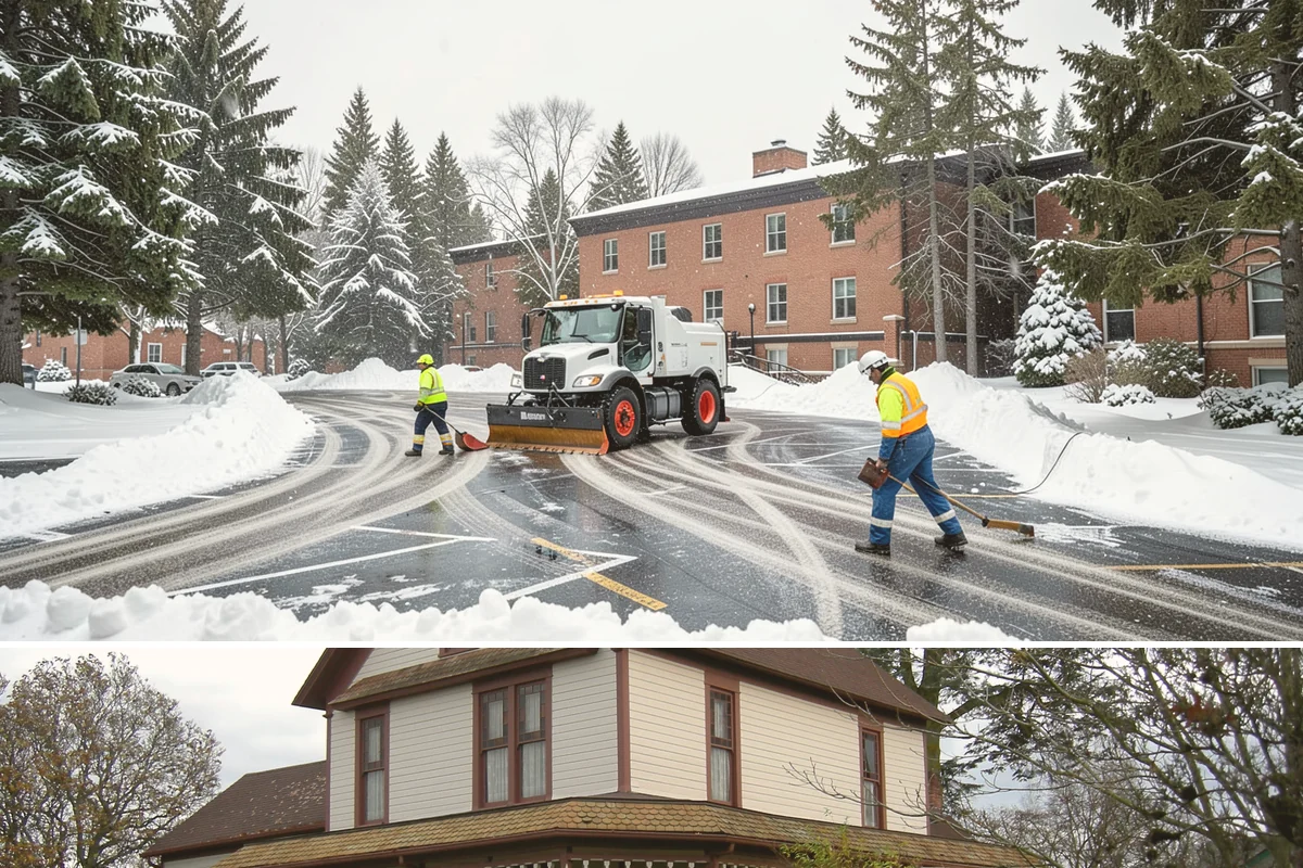 Retail Parking Lot Snow Removal in Sumner, Pierce County, WA - Retail lots face the highest exposure during the December holiday shopping season when cold snaps collide with peak customer...