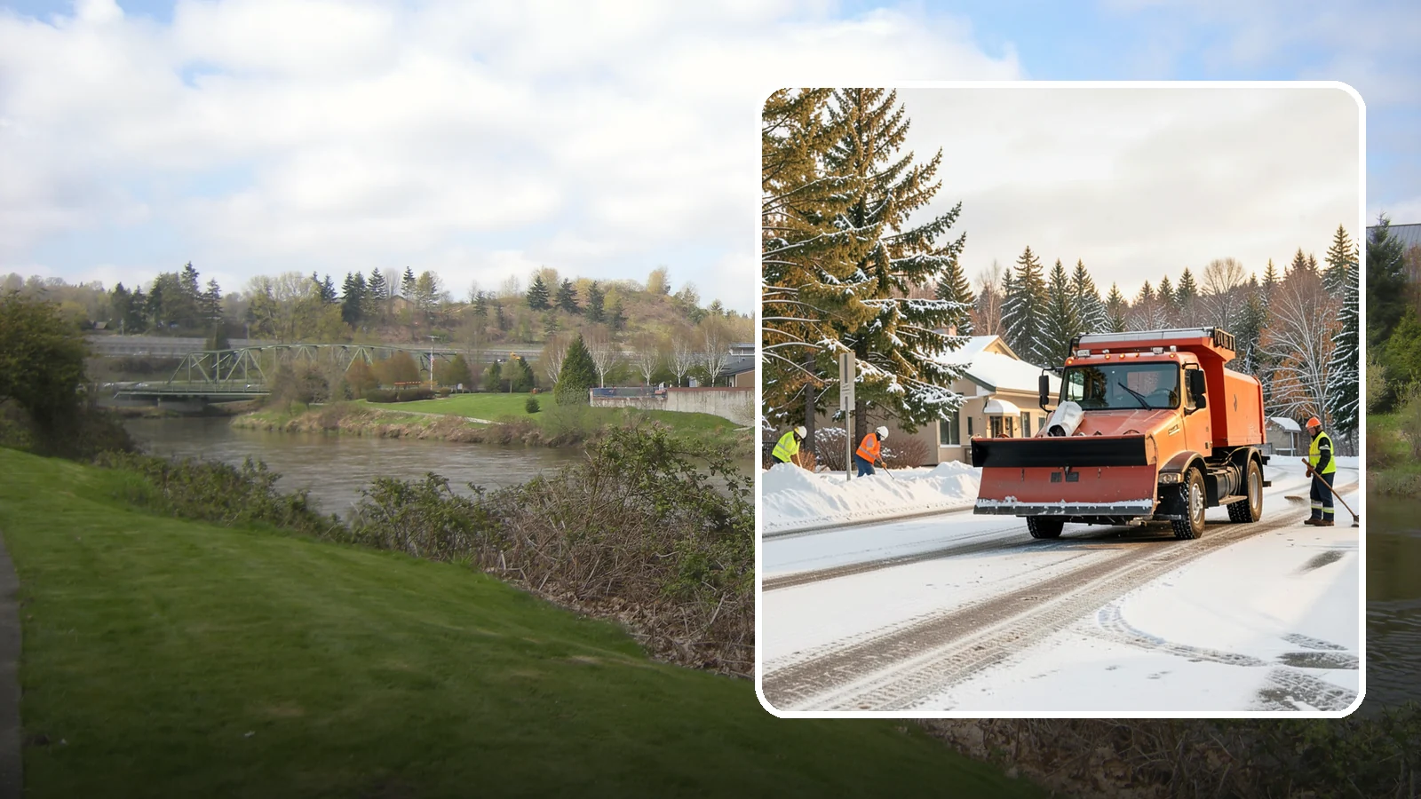 Retail Parking Lot Snow Removal in Tukwila, King County, WA - Protect foot traffic and sales by keeping your retail parking lot cleared and safe through every Western Washington winter...