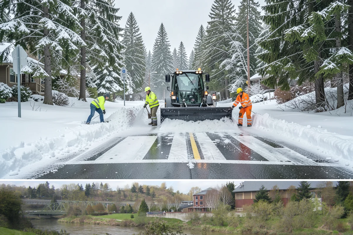 Retail Parking Lot Snow Removal in Tukwila, King County, WA - Retail lots face the highest exposure during the December holiday shopping season when cold snaps collide with peak customer...