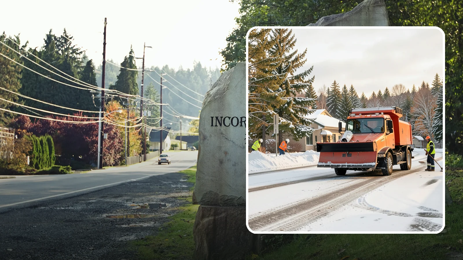 Retail Parking Lot Snow Removal in Wilkeson, Pierce County, WA - Protect foot traffic and sales by keeping your retail parking lot cleared and safe through every Western Washington winter...