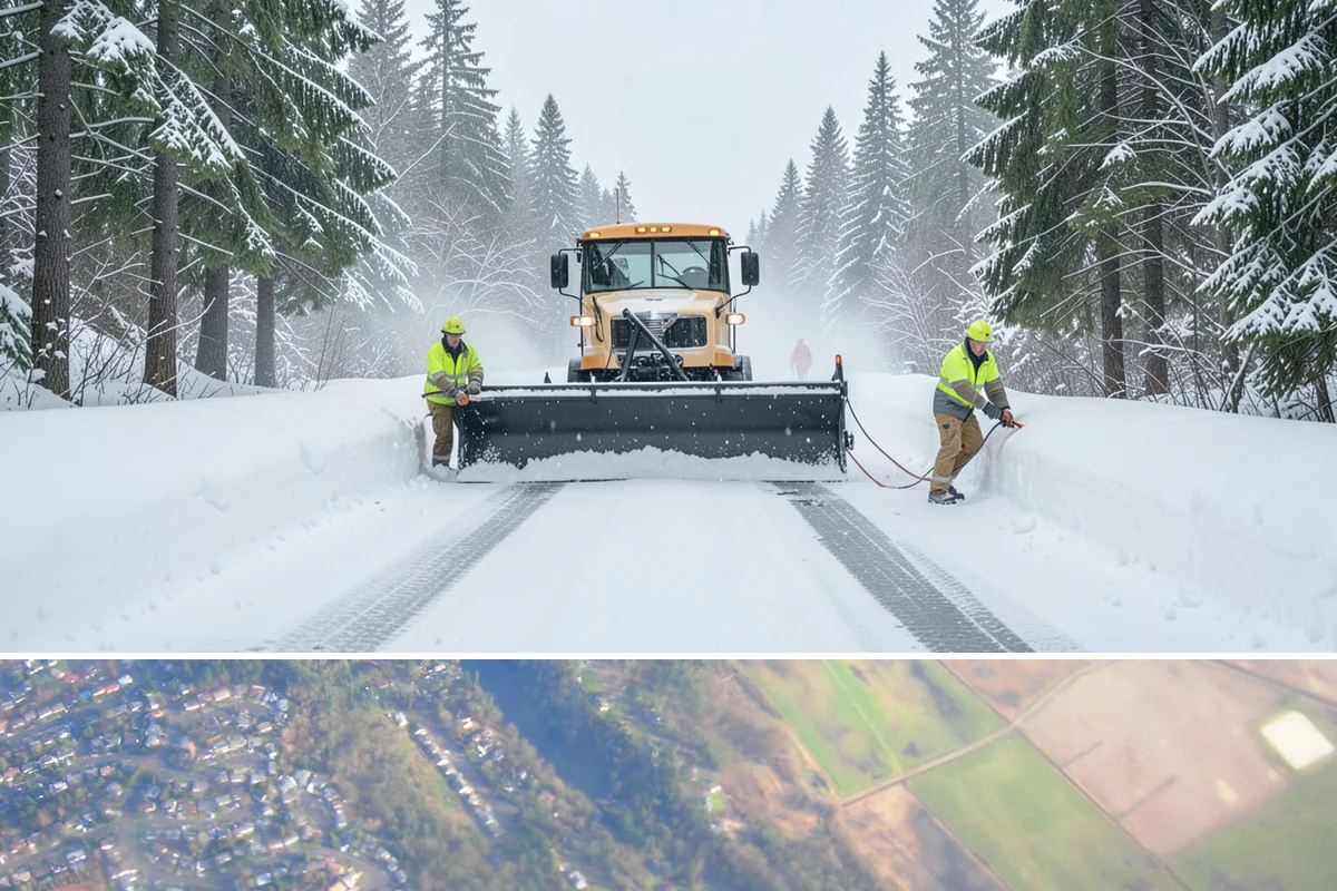 Retail Snow Hauling in Algona, King County, WA - Retail hauling is best done after accumulation builds or when repeated freezes turn storefront piles into lasting ice.