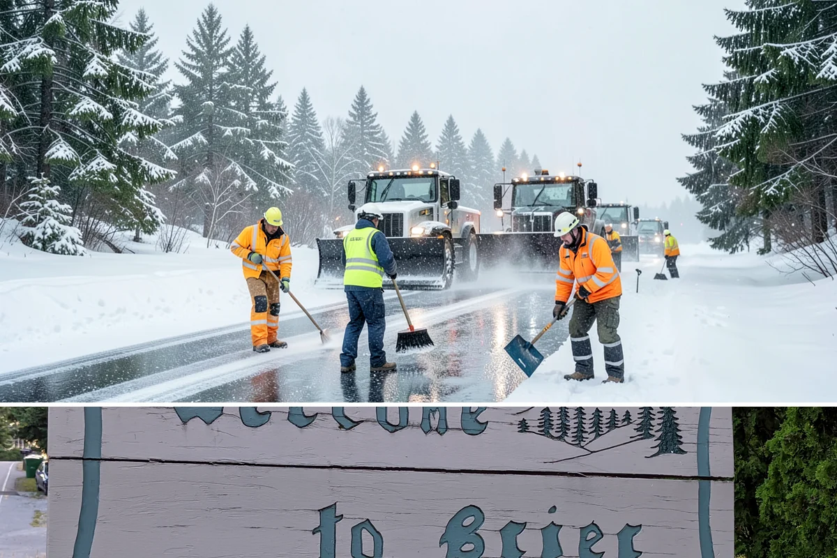 Retail Snow Hauling in Brier, Snohomish County, WA - Retail hauling is best done after accumulation builds or when repeated freezes turn storefront piles into lasting ice.