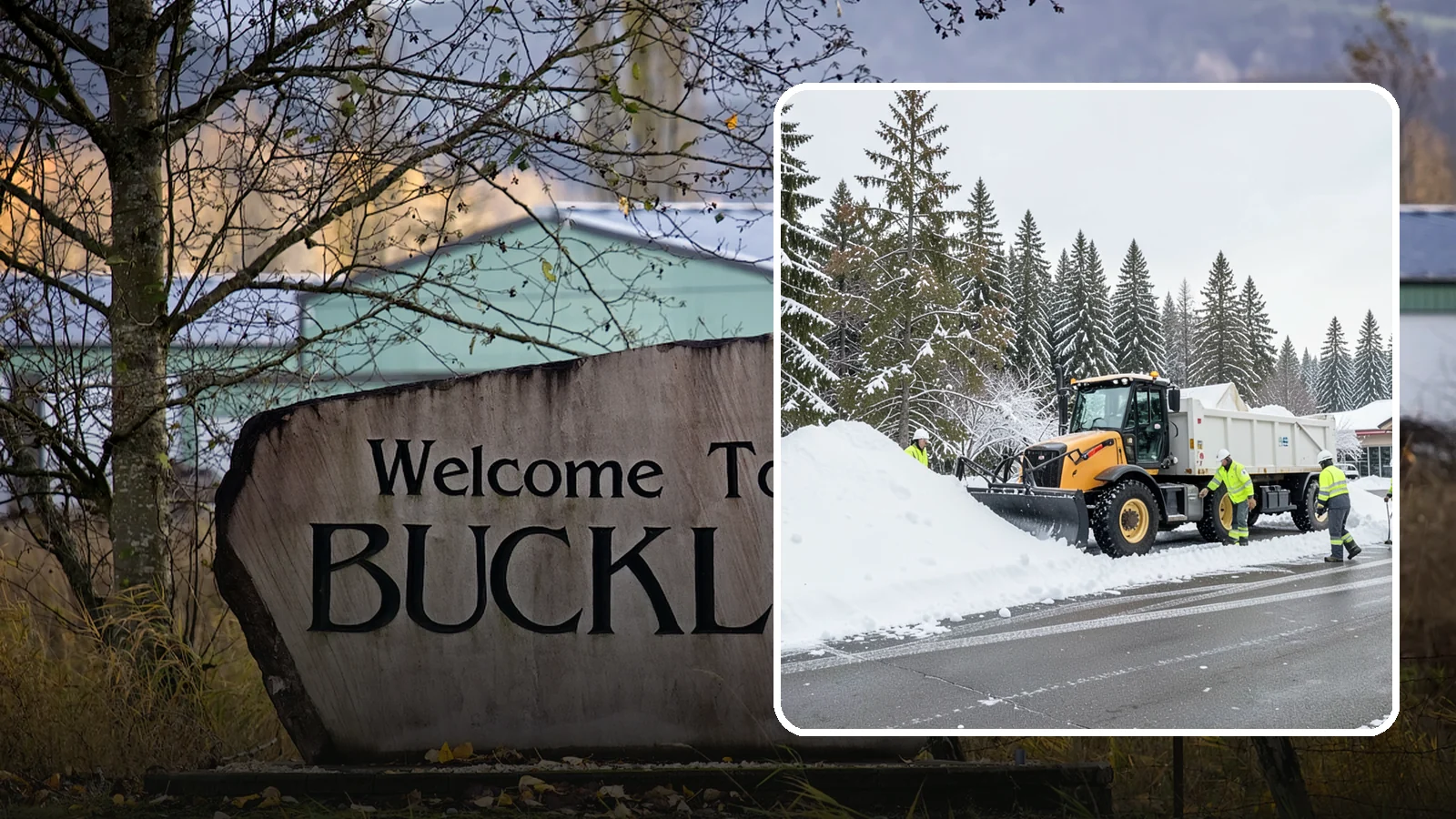 Retail Snow Hauling in Buckley, Pierce County, WA - We haul snow away from retail storefronts and lots so customer parking and entrances stay open and inviting.