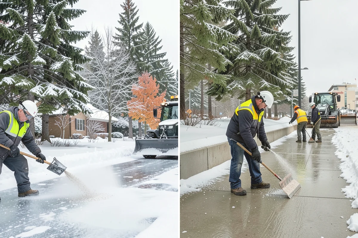 Retail Snow Hauling in Carnation, King County, WA - We identify piles blocking parking and storefront views