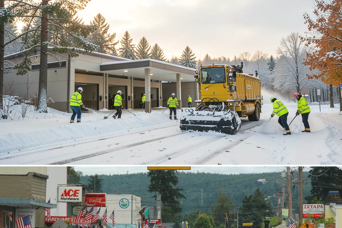 Retail Snow Hauling in Carnation, King County, WA - Retail hauling is best done after accumulation builds or when repeated freezes turn storefront piles into lasting ice.