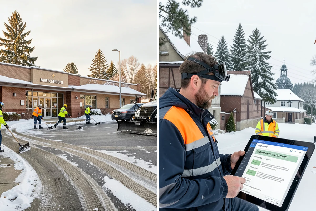 Retail Snow Hauling in Clyde Hill, King County, WA - We identify piles blocking parking and storefront views
