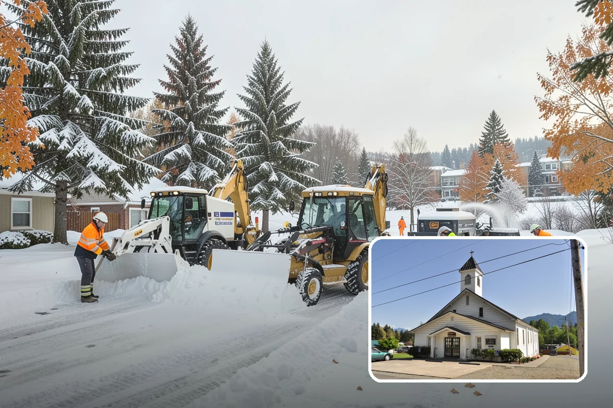 Retail Snow Hauling in Concrete, Skagit County, WA - Keeps storefronts visible and parking fully open