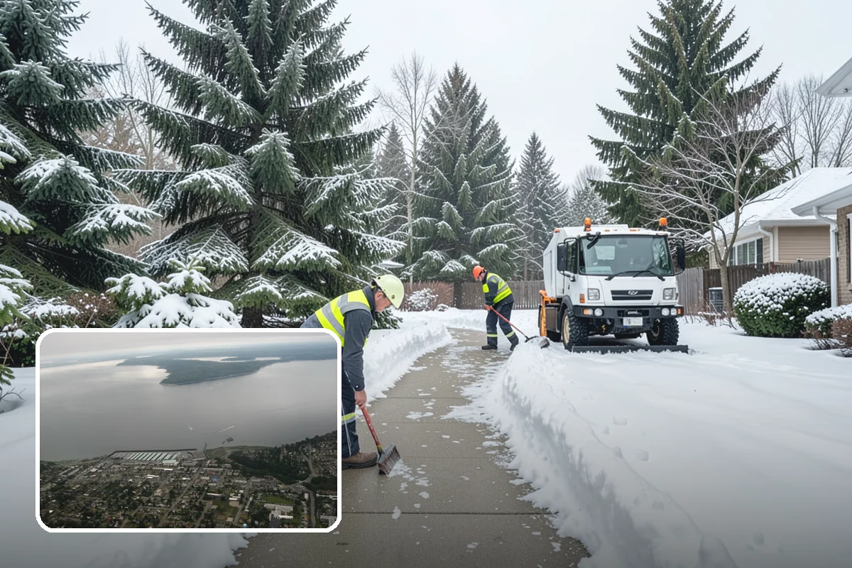 Retail Snow Hauling in Des Moines, King County, WA - Keeps storefronts visible and parking fully open