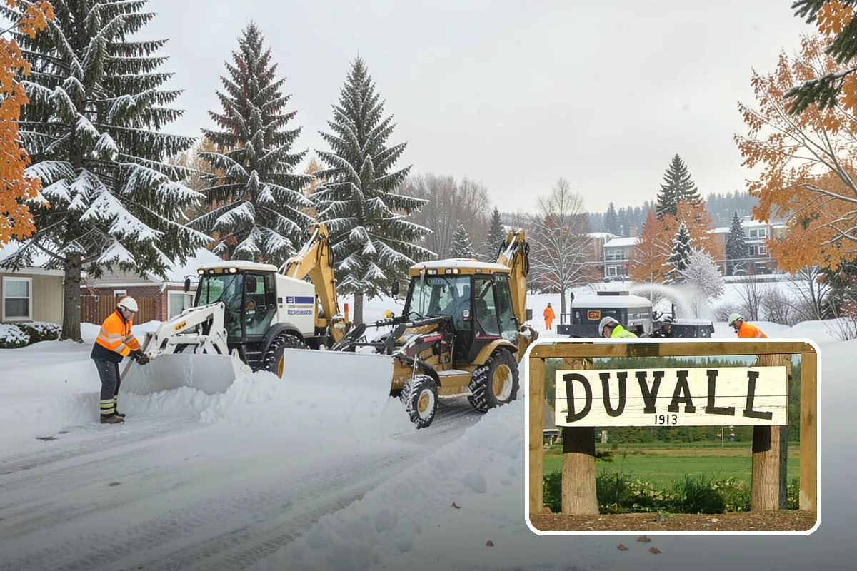 Retail Snow Hauling in Duvall, King County, WA - Keeps storefronts visible and parking fully open