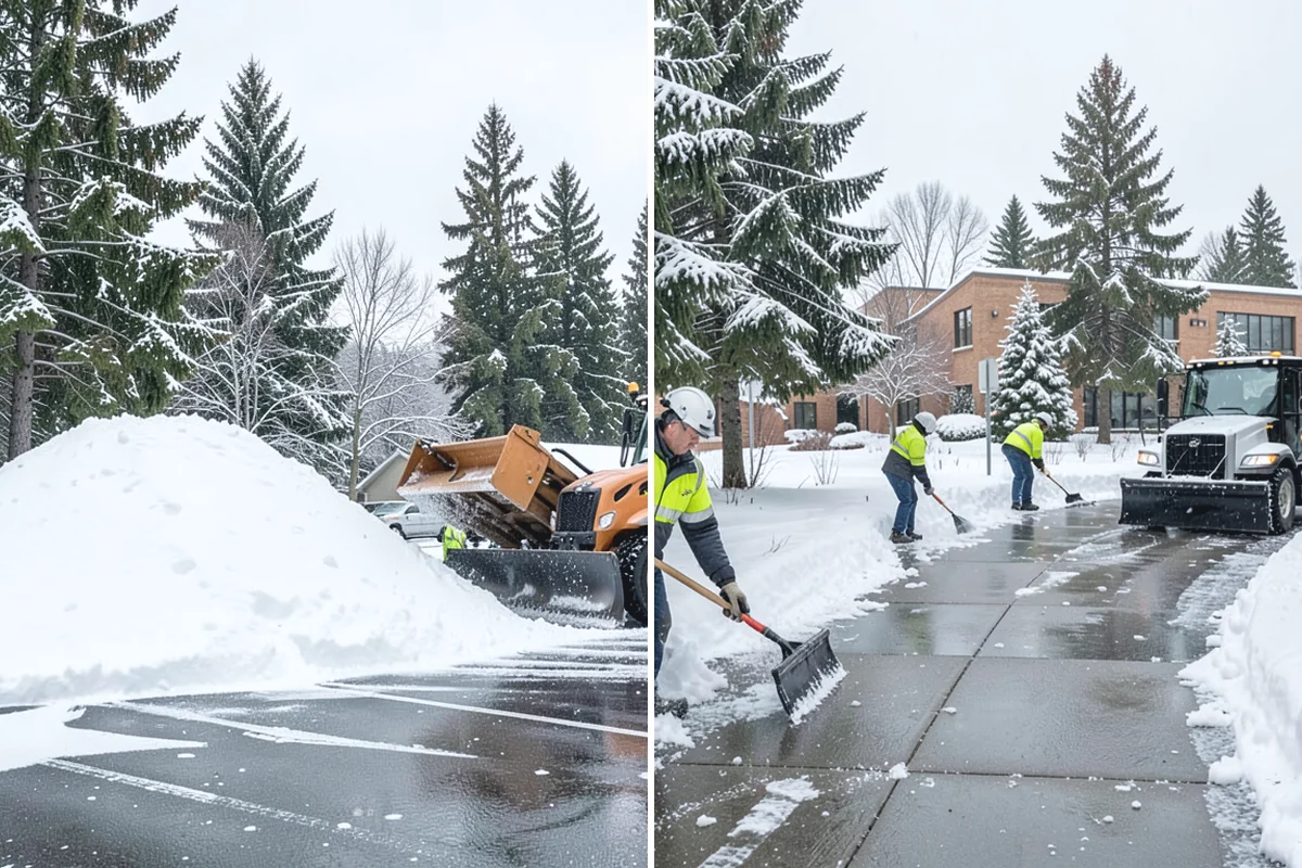 Retail Snow Hauling in Gold Bar, Snohomish County, WA - We identify piles blocking parking and storefront views