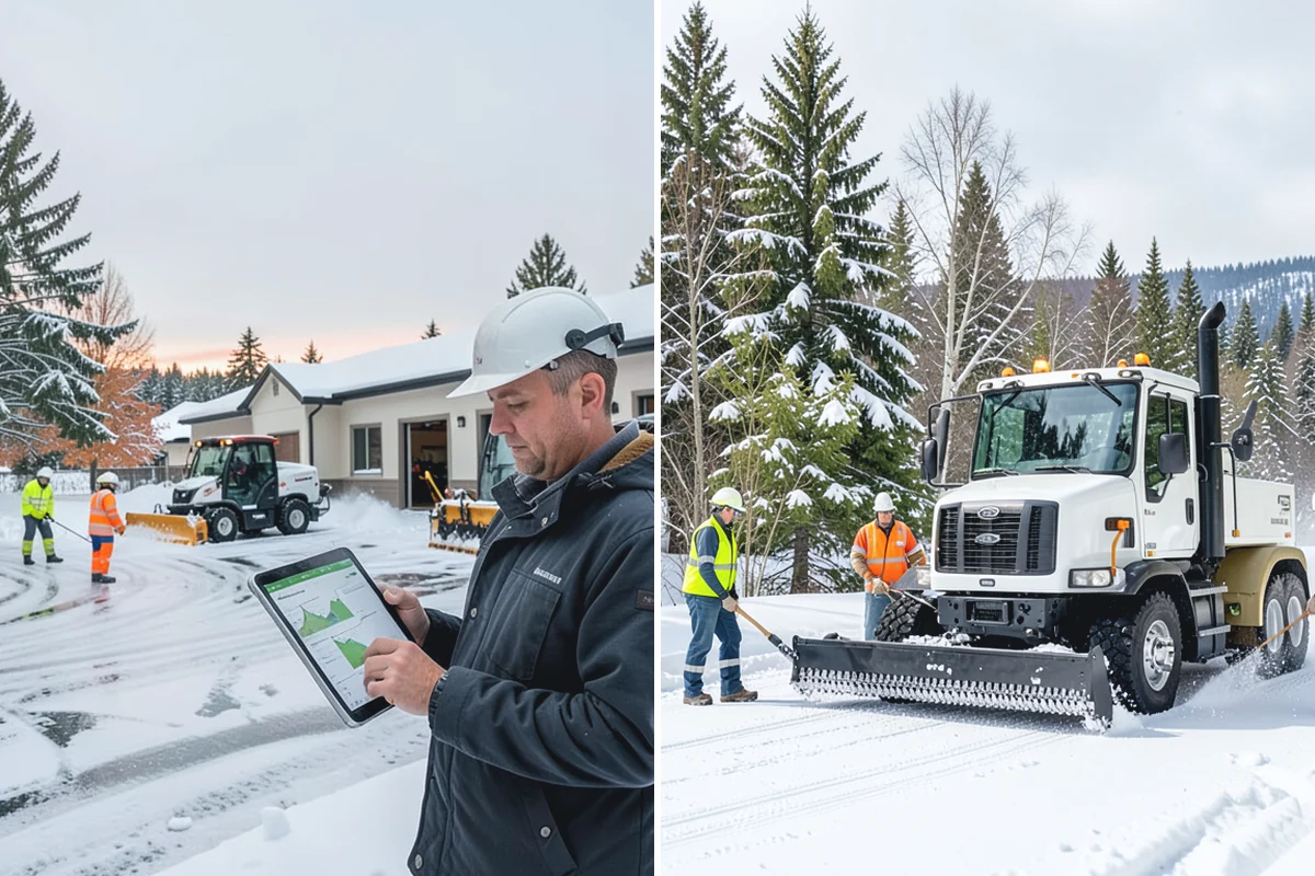 Retail Snow Hauling in Granite Falls, Snohomish County, WA - We identify piles blocking parking and storefront views