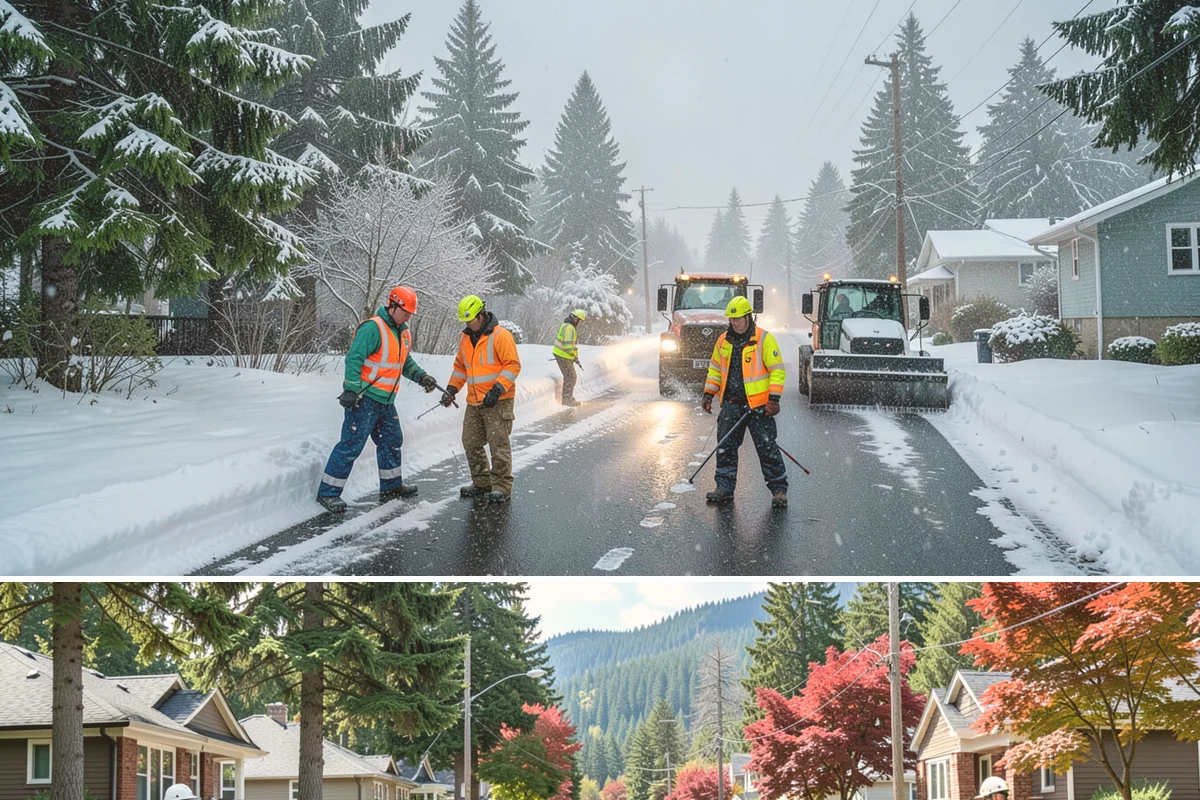 Retail Snow Hauling in Hunts Point, King County, WA - Retail hauling is best done after accumulation builds or when repeated freezes turn storefront piles into lasting ice.