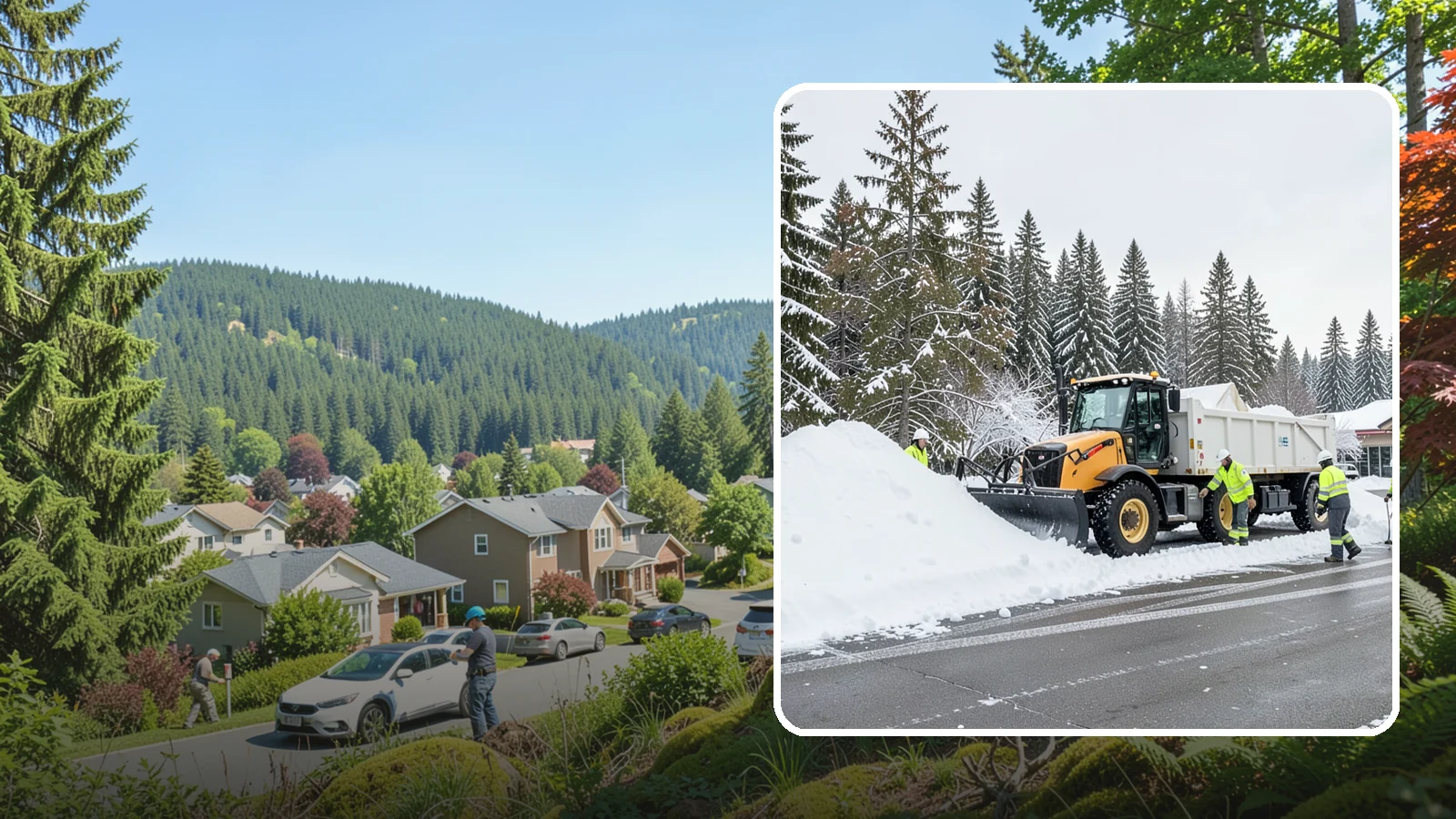 Retail Snow Hauling in Index, Snohomish County, WA - We haul snow away from retail storefronts and lots so customer parking and entrances stay open and inviting.